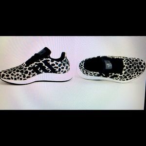 Adidas Swift Run Leopard Print Sneakers